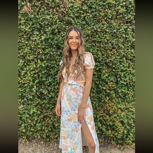 Showpo Multicolor Floral Dress